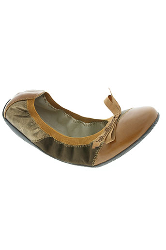 les p'tites bombes chaussures femme de couleur marron