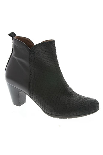 wonders chaussures femme de couleur noir