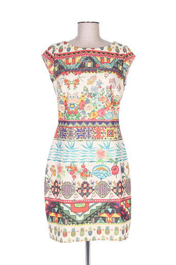 desigual robes femme de couleur beige