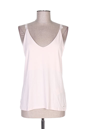 morgan t-shirts femme de couleur rose