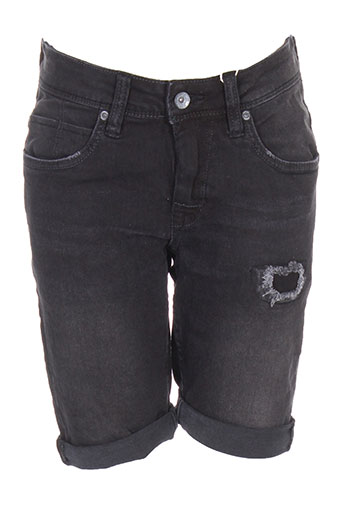 garcia shorts / bermudas garçon de couleur noir