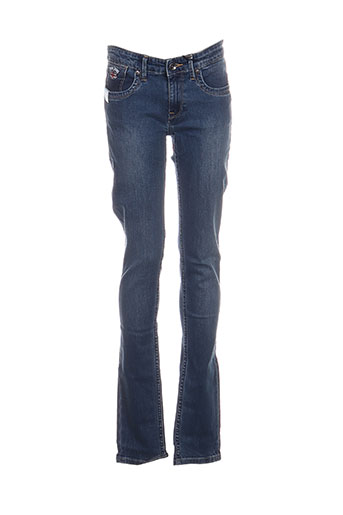 pepe jeans jeans fille de couleur bleu