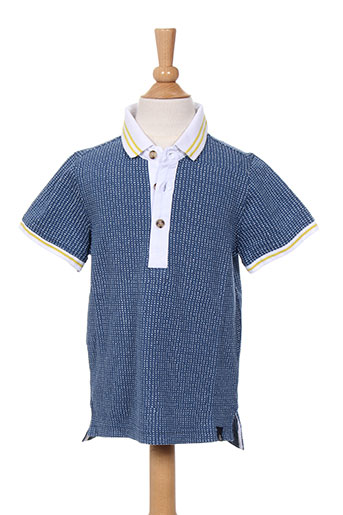 jean bourget t-shirts garçon de couleur bleu
