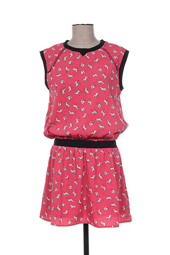 garcia robes fille de couleur rose