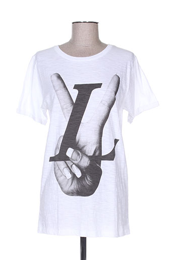 my t-shirt life is a circus t-shirts femme de couleur blanc