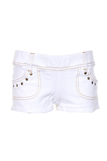 legzskin shorts / bermudas femme de couleur blanc