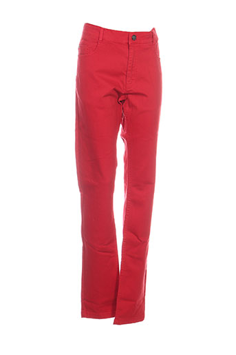 nukutavake pantalons garçon de couleur rouge