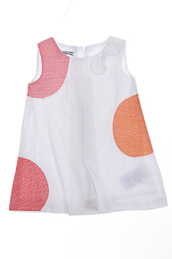 mayoral robes fille de couleur blanc