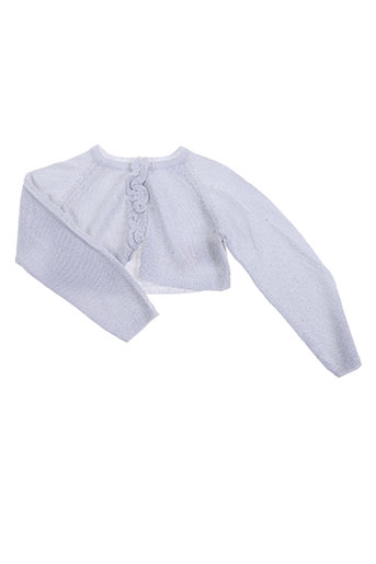 3 pommes gilets fille de couleur gris