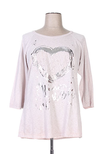 piment rouge t-shirts femme de couleur rose