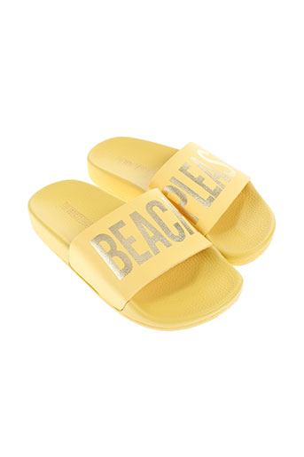 thewhitebrand chaussures fille de couleur jaune
