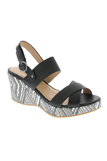 les p'tites bombes chaussures femme de couleur noir
