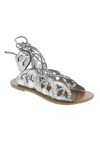 les p'tites bombes chaussures femme de couleur gris