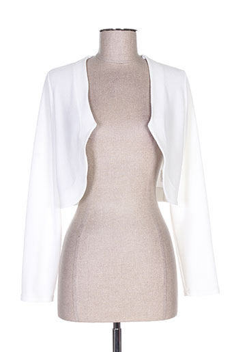 fille a suivre gilets femme de couleur blanc