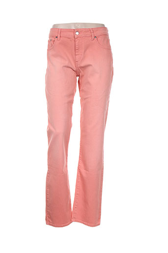 kanope pantalons femme de couleur orange