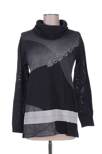 jean delfin pulls femme de couleur noir