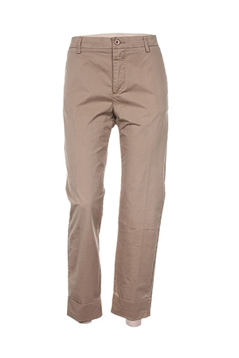 closed pantalons femme de couleur beige