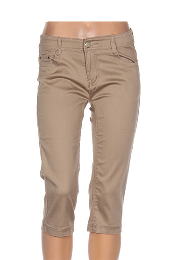 bs jeans shorts / bermudas femme de couleur beige