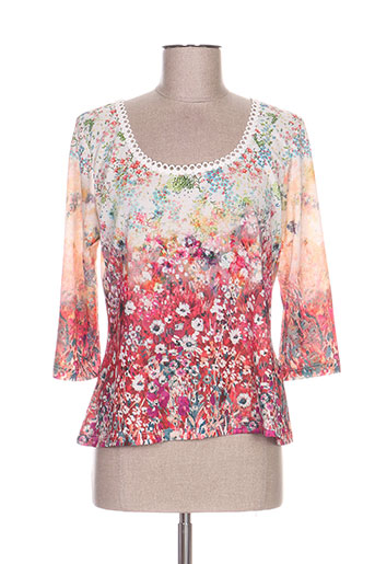 lo! les filles t-shirts femme de couleur rouge