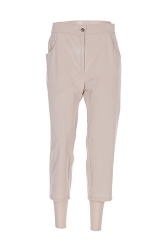 k'tendances pantacourts femme de couleur beige