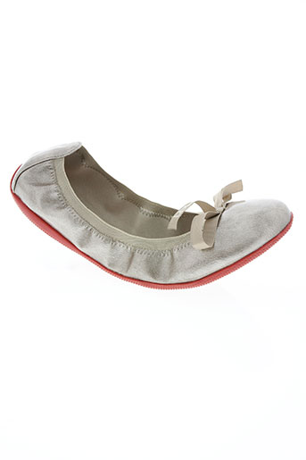 les p'tites bombes chaussures femme de couleur gris