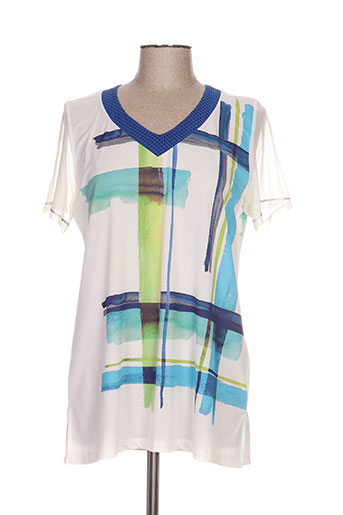 guy dubouis t-shirts femme de couleur bleu