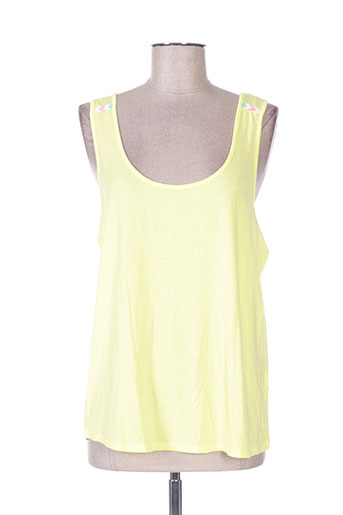 banana moon t-shirts femme de couleur jaune