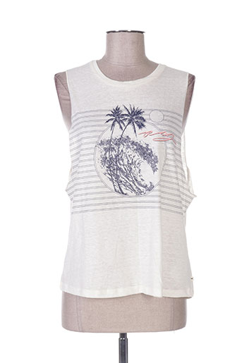roxy girl t-shirts femme de couleur beige