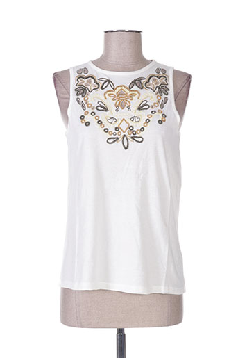 school rag t-shirts femme de couleur blanc