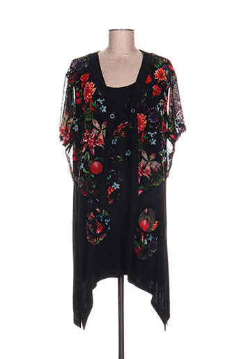 pomme rouge gilets femme de couleur noir