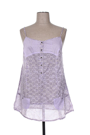epicea chemises femme de couleur violet