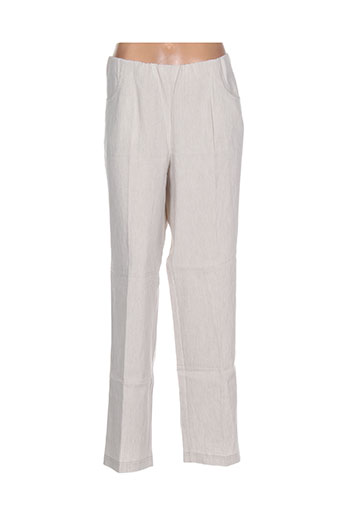verpass pantalons femme de couleur beige