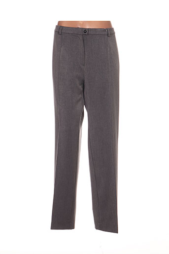 jean delfin pantalons femme de couleur gris