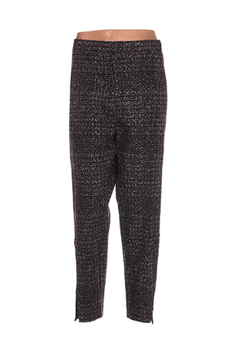 franck anna pantalons femme de couleur gris