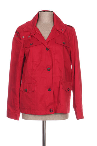 white label vestes femme de couleur rouge