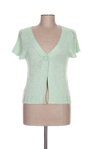 marble gilets femme de couleur vert