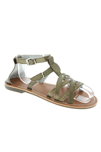 aster chaussures fille de couleur marron