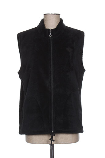 j.moura gilets femme de couleur noir