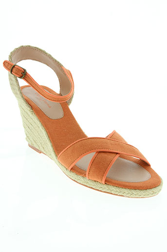pepe jeans chaussures femme de couleur orange