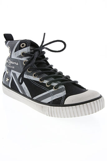 pepe jeans chaussures femme de couleur noir