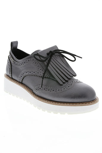 pepe jeans chaussures femme de couleur gris