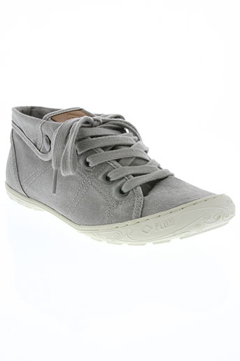 palladium chaussures femme de couleur gris