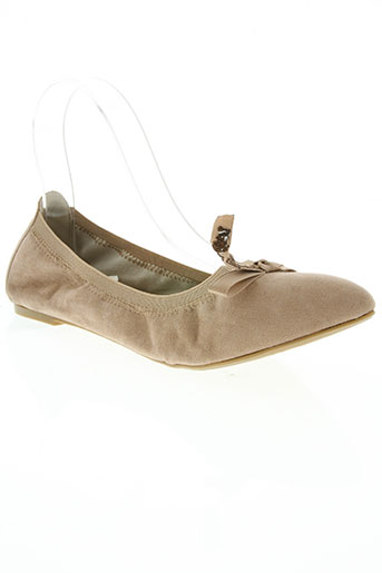 les p'tites bombes chaussures femme de couleur beige