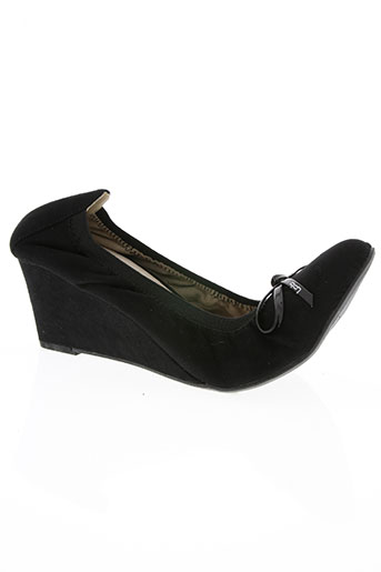les p'tites bombes chaussures femme de couleur noir