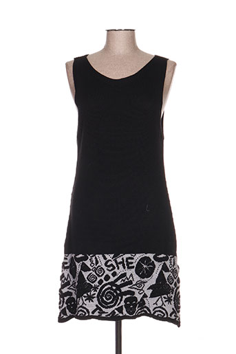 kanaan robes femme de couleur noir