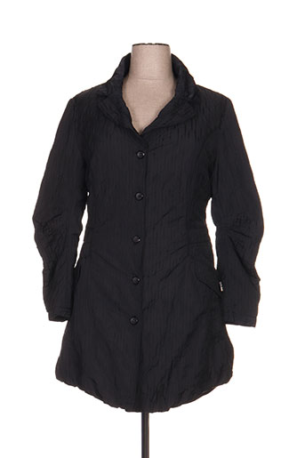 l33 manteaux femme de couleur noir