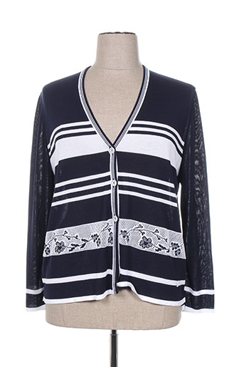 saint charles gilets femme de couleur bleu
