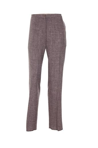 griffon pantalons femme de couleur marron