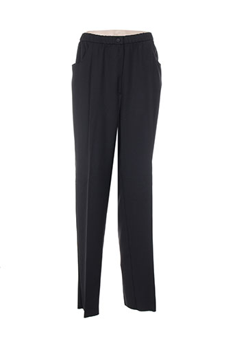 gevana pantalons femme de couleur noir