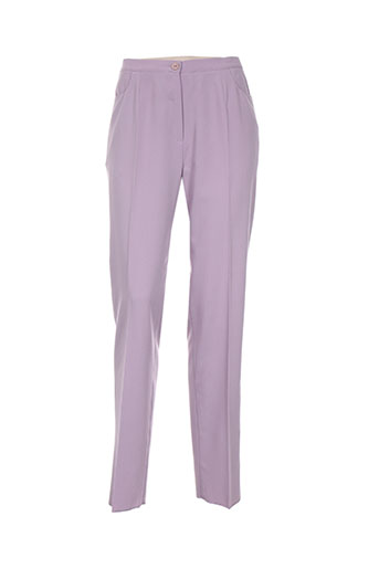 griffon pantalons femme de couleur violet